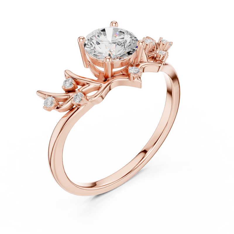 Ladies Ring SBWR(33)@7 - Rose Gold - Image
