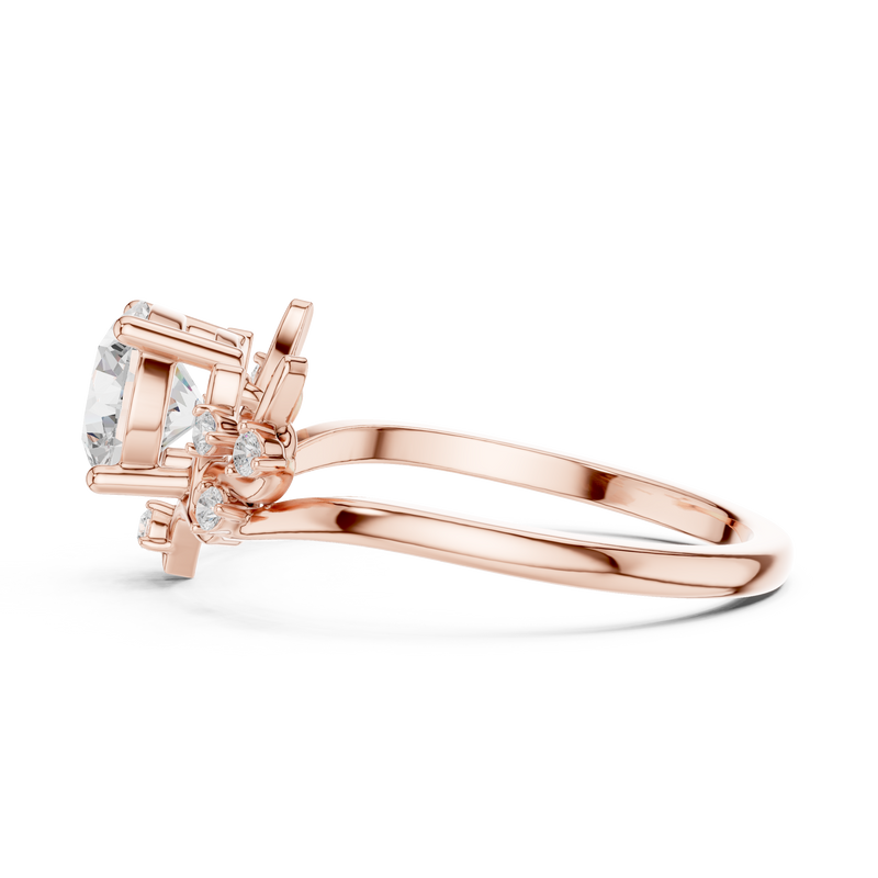 Ladies Ring SBWR(33)@7 - Rose Gold - Image