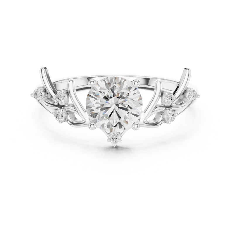 Ladies Ring SBWR(33)@7 - White Gold - Image