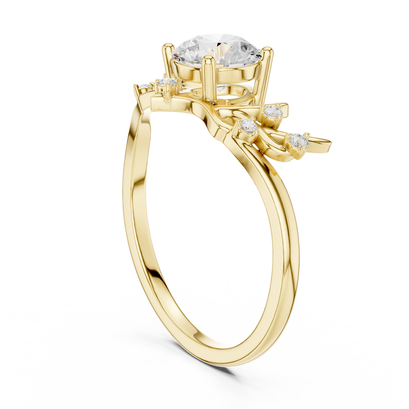 Ladies Ring SBWR(33)@7 - Yellow Gold - Image