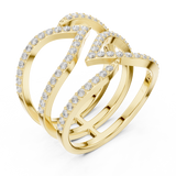Ladies Ring SBWR(34)@7 - Yellow Gold - Image