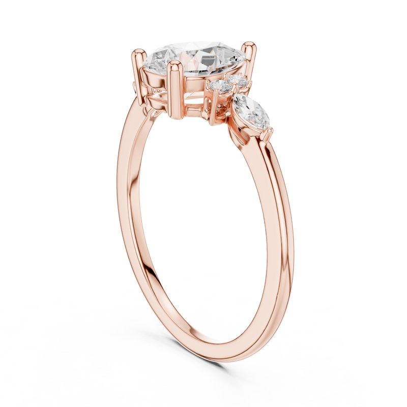 Ladies Ring SBWR(35)@7 - Rose Gold - Image