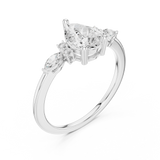 Ladies Ring SBWR(35)@7 - White Gold - Image