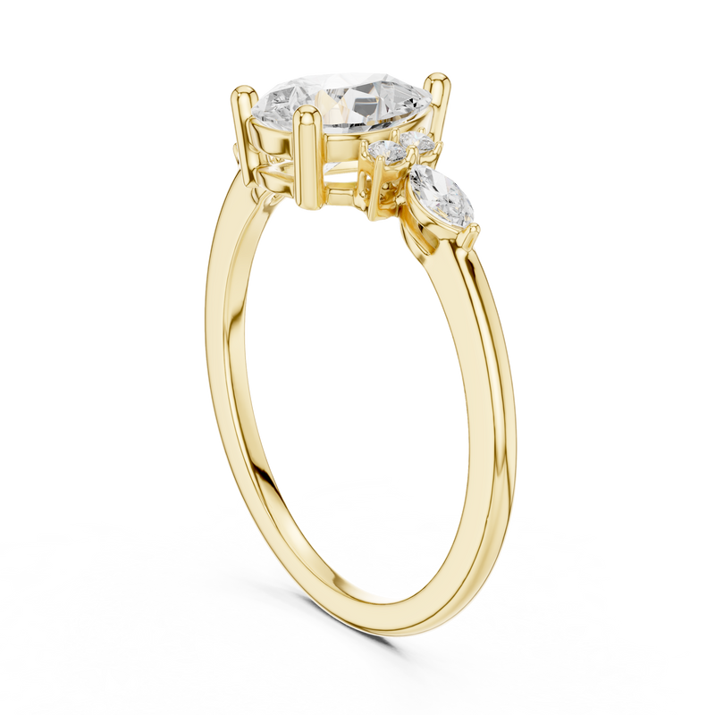 Ladies Ring SBWR(35)@7 - Yellow Gold - Image