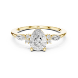 Ladies Ring SBWR(35)@7 - Yellow Gold - Image