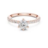 Ladies Ring SBWR(36)@7 - Rose Gold - Image