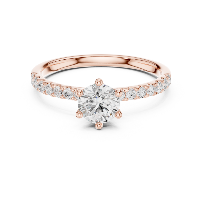Ladies Ring SBWR(36)@7 - Rose Gold - Image