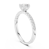 Ladies Ring SBWR(36)@7 - White Gold - Image