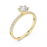 Ladies Ring SBWR(36)@7 - Yellow Gold - Image