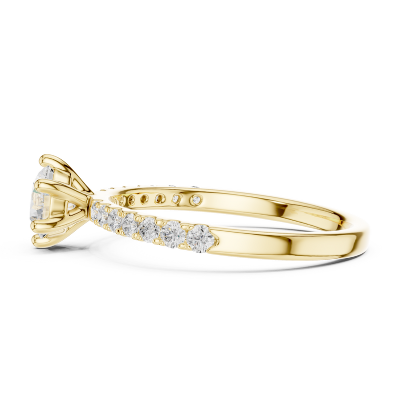 Ladies Ring SBWR(36)@7 - Yellow Gold - Image