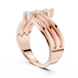 Ladies Ring SBWR(37)@7 - Rose Gold - Image