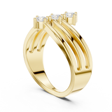 Ladies Ring SBWR(37)@7 - Yellow Gold - Image