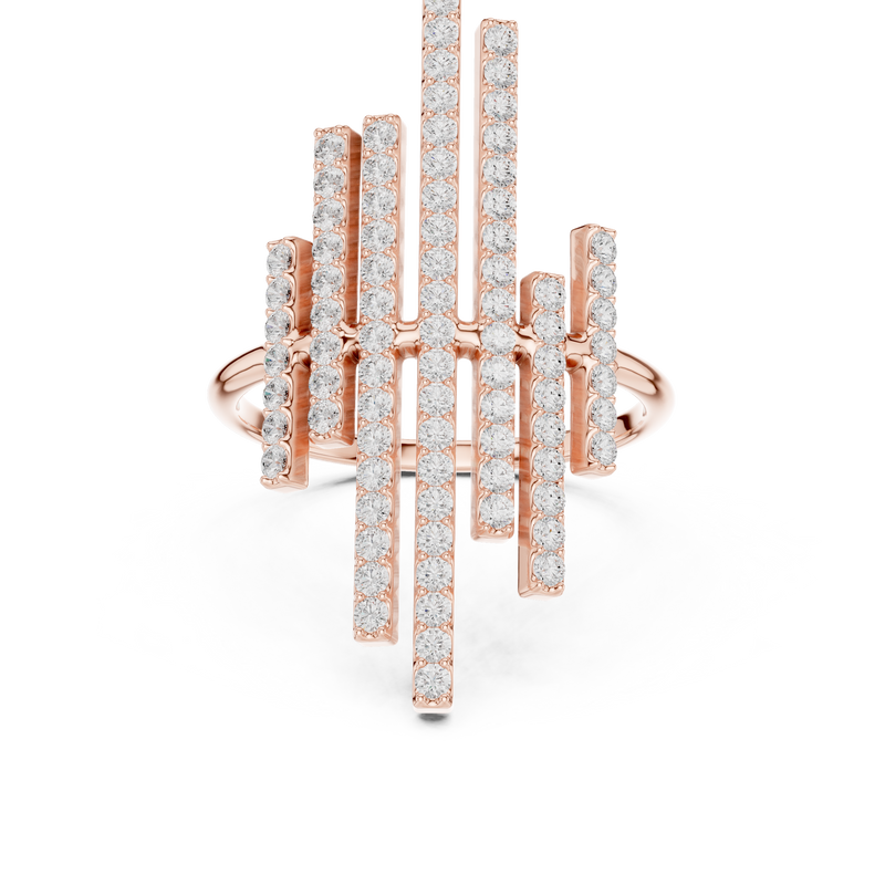 Ladies Ring SBWR(38)@7 - Rose Gold - Image