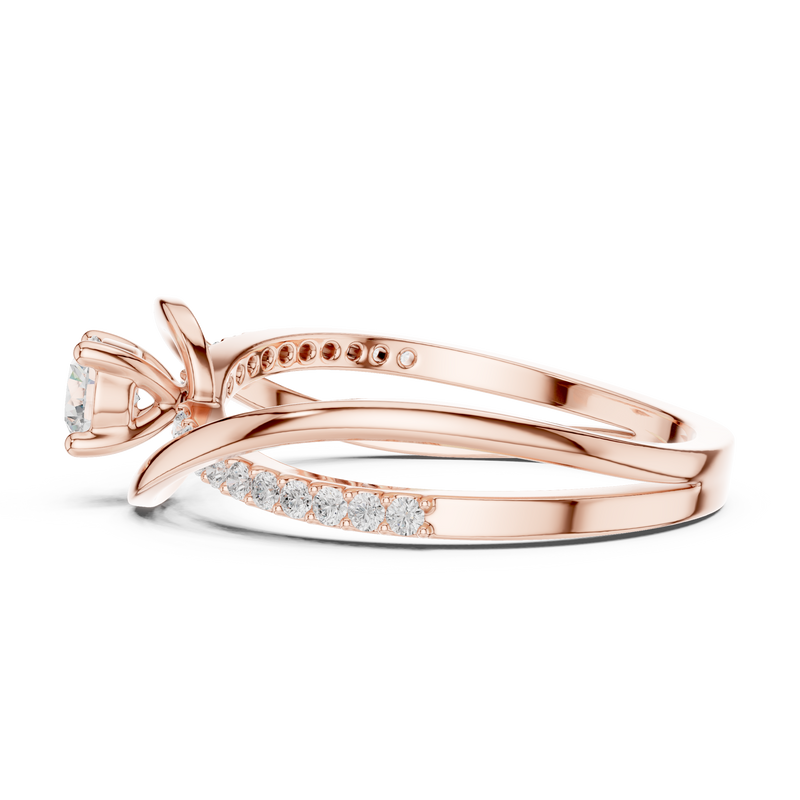 Ladies Ring SBWR(39)@7 - Rose Gold - Image
