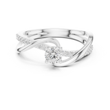 Ladies Ring SBWR(39)@7 - White Gold - Image