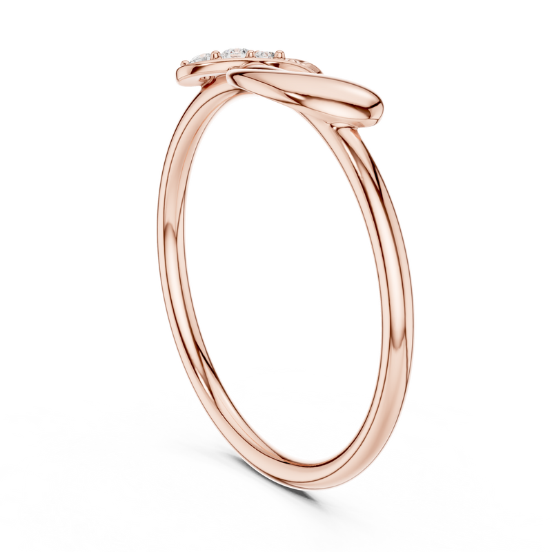 Ladies Ring SBWR(40)@7 - Rose Gold - Image