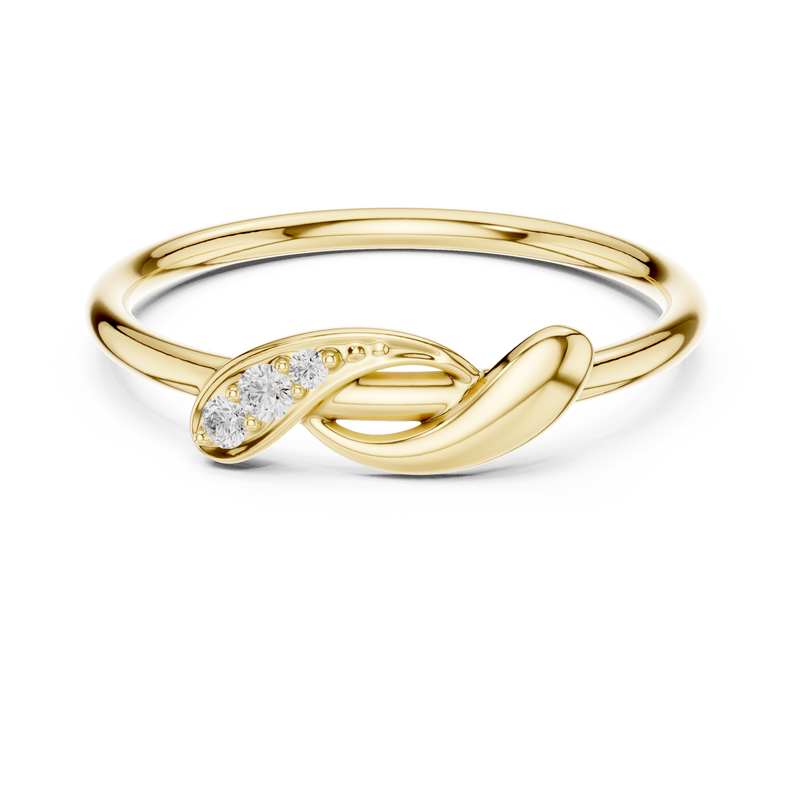 Ladies Ring SBWR(40)@7 - Yellow Gold - Image