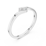 Ladies Ring SBWR(41)@7 - White Gold - Image