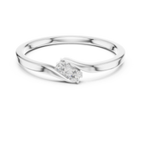 Ladies Ring SBWR(41)@7 - White Gold - Image