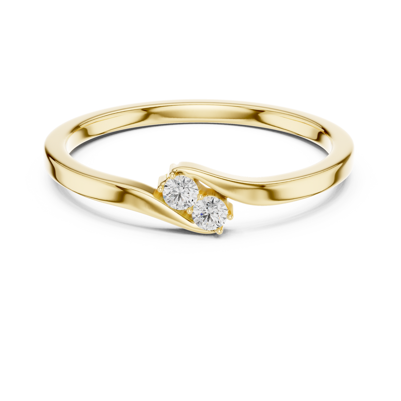 Ladies Ring SBWR(41)@7 - Yellow Gold - Image