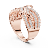 Ladies Ring SBWR(42)@7 - Rose Gold - Image