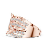 Ladies Ring SBWR(42)@7 - Rose Gold - Image