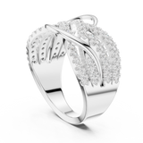 Ladies Ring SBWR(42)@7 - White Gold - Image