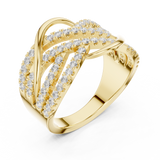 Ladies Ring SBWR(42)@7 - Yellow Gold - Image
