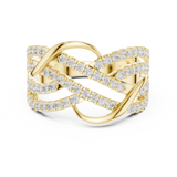Ladies Ring SBWR(42)@7 - Yellow Gold - Image