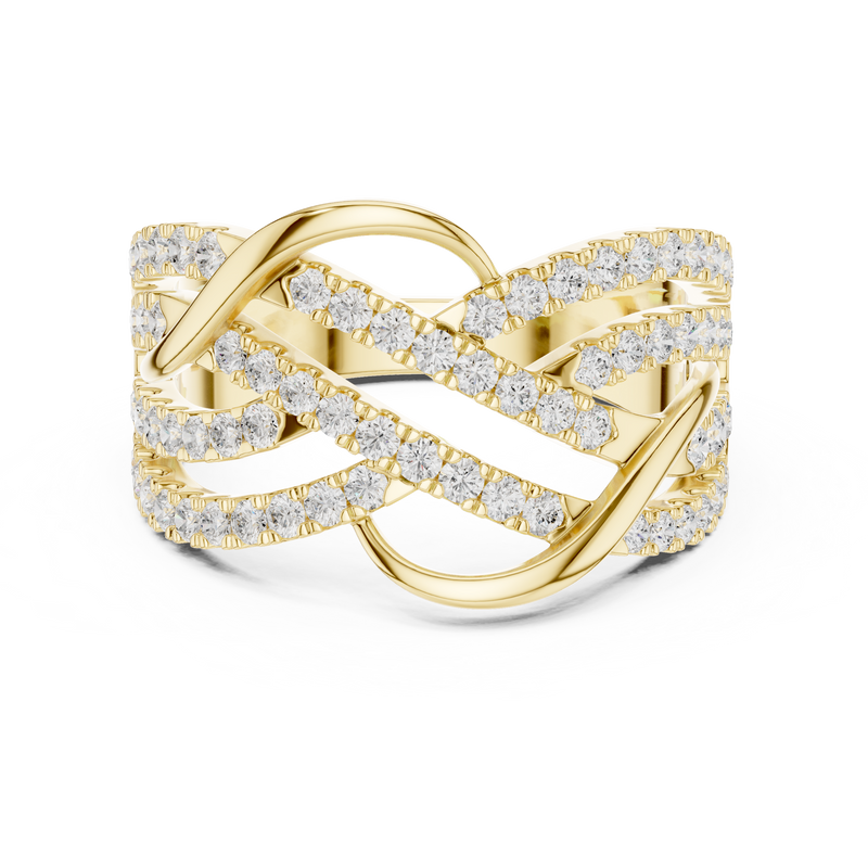 Ladies Ring SBWR(42)@7 - Yellow Gold - Image