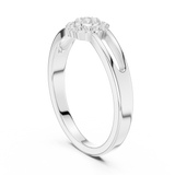 Ladies Ring SBWR(43)@7 - White Gold - Image