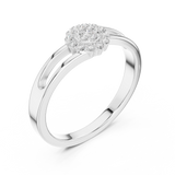 Ladies Ring SBWR(43)@7 - White Gold - Image