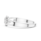 Ladies Ring SBWR(43)@7 - White Gold - Image