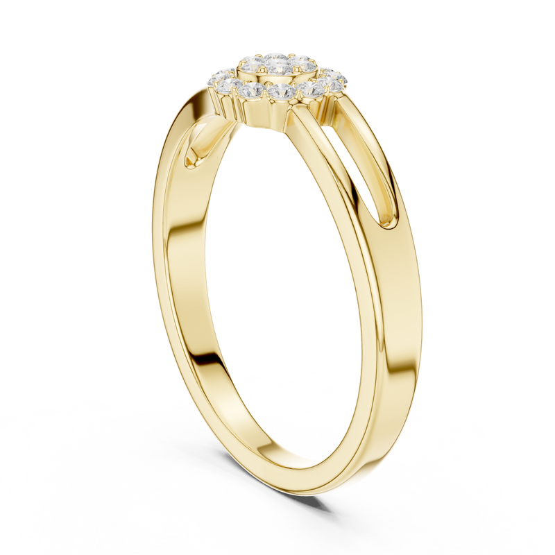 Ladies Ring SBWR(43)@7 - Yellow Gold - Image