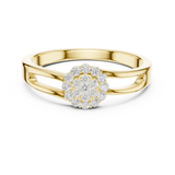 Ladies Ring SBWR(43)@7 - Yellow Gold - Image
