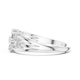 Ladies Ring SBWR(44)@7 - White Gold - Image