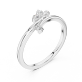 Ladies Ring SBWR(45)@7 - White Gold - Image