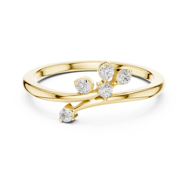 Ladies Ring SBWR(45)@7 - Yellow Gold - Image