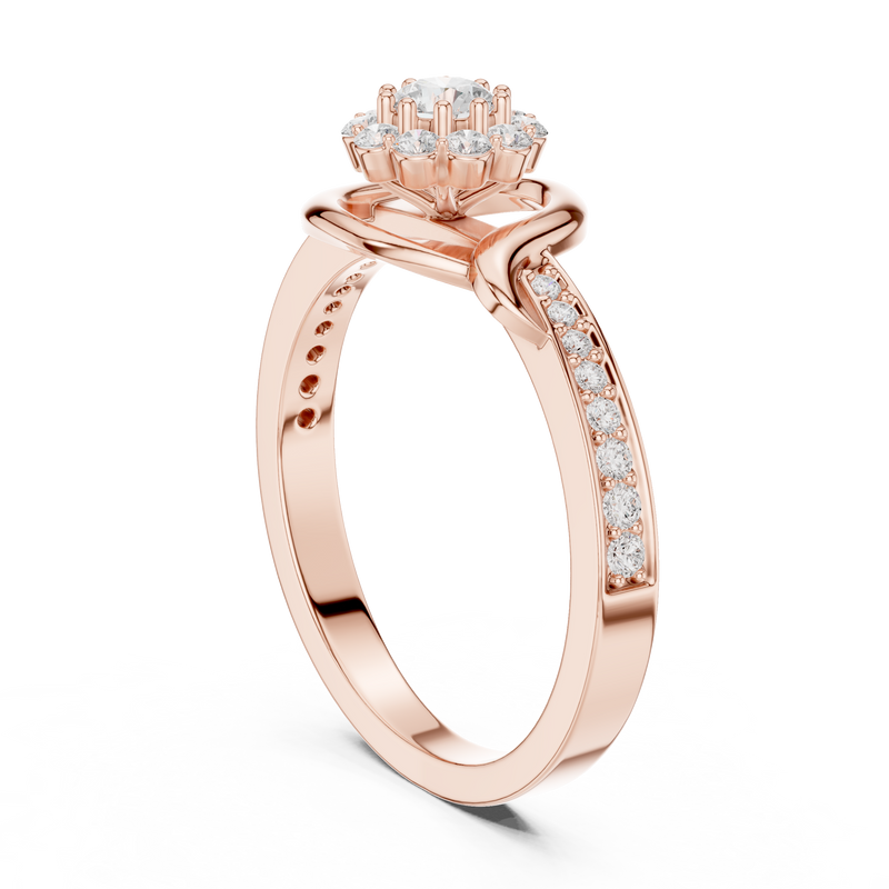 Ladies Ring SBWR(46)@7 - Rose Gold - Image