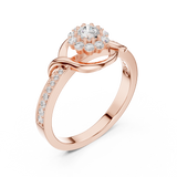Ladies Ring SBWR(46)@7 - Rose Gold - Image