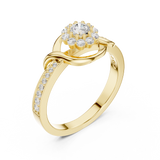 Ladies Ring SBWR(46)@7 - Yellow Gold - Image