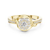 Ladies Ring SBWR(46)@7 - Yellow Gold - Image