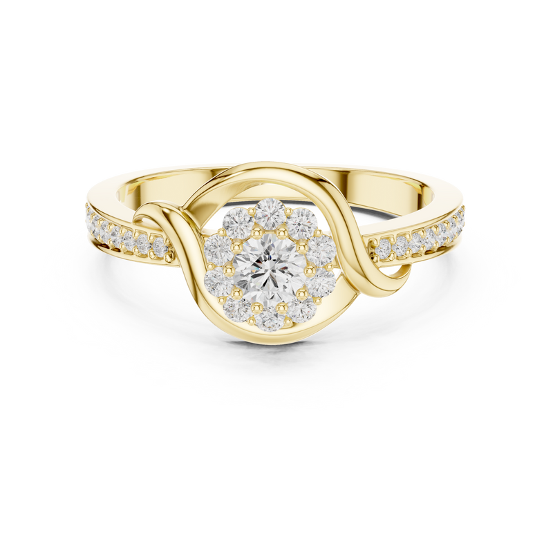 Ladies Ring SBWR(46)@7 - Yellow Gold - Image