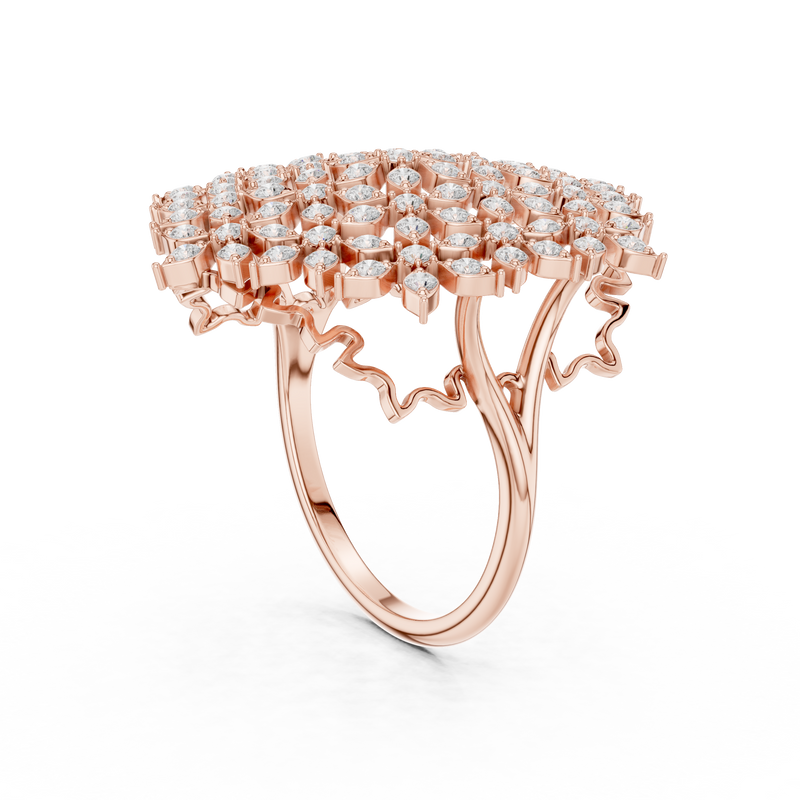 Ladies Ring SBWR(47)@7 - Rose Gold - Image