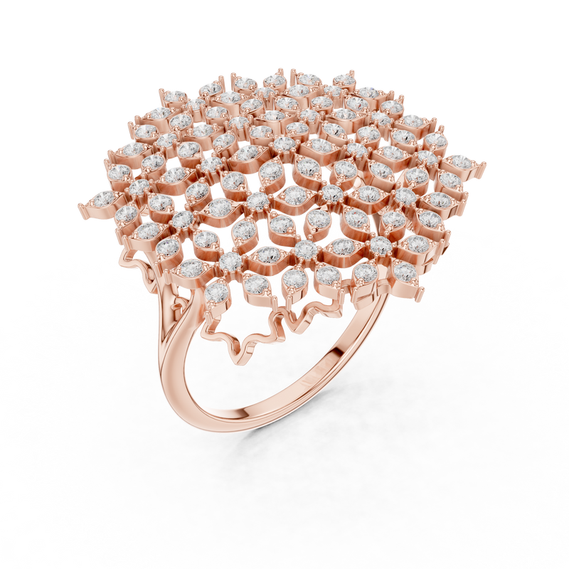 Ladies Ring SBWR(47)@7 - Rose Gold - Image