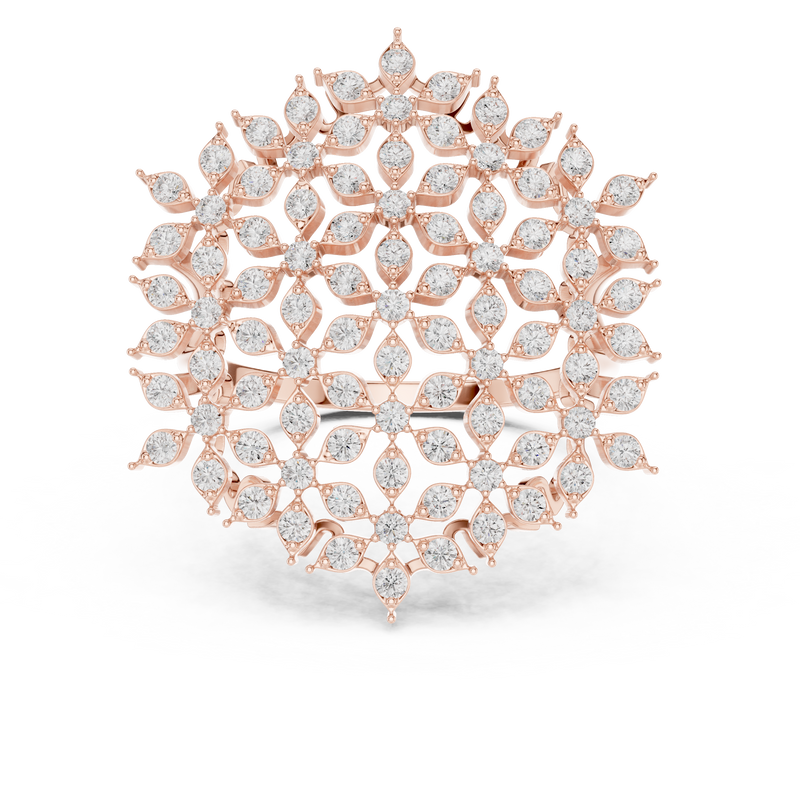 Ladies Ring SBWR(47)@7 - Rose Gold - Image