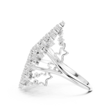 Ladies Ring SBWR(47)@7 - White Gold - Image