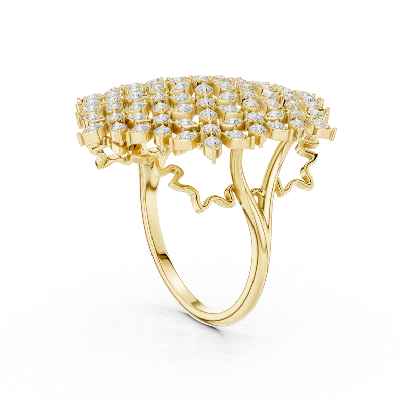 Ladies Ring SBWR(47)@7 - Yellow Gold - Image