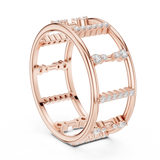 Ladies Ring SBWR(48)@7 - Rose Gold - Image