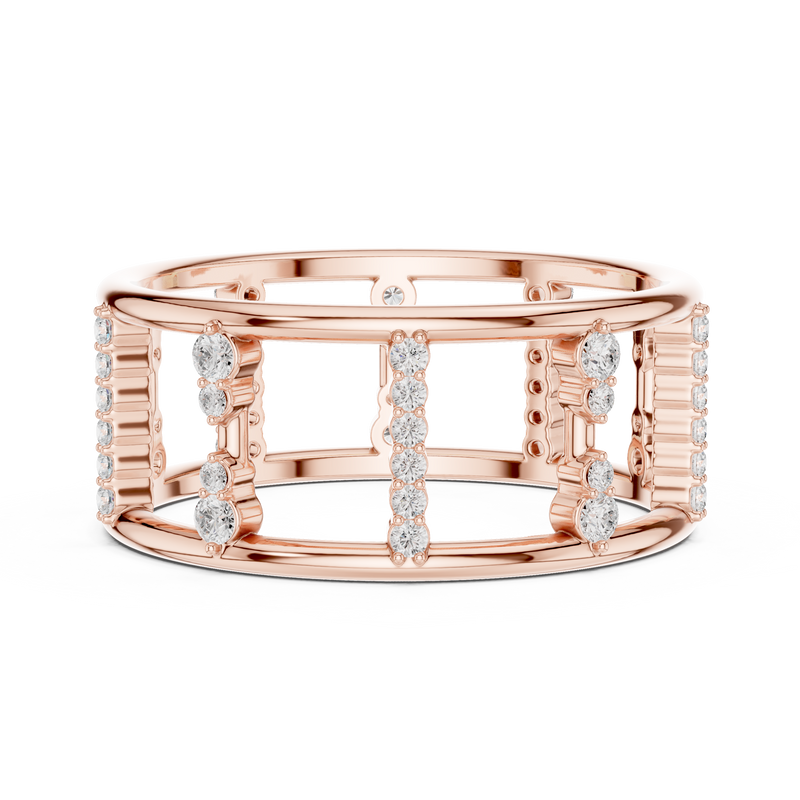 Ladies Ring SBWR(48)@7 - Rose Gold - Image